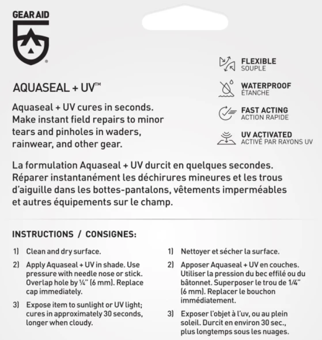 Gear Aid Aquaseal + UV (7g)
